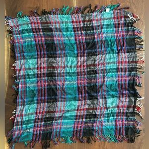 Ben Goodman Vintage Plaid Scarf